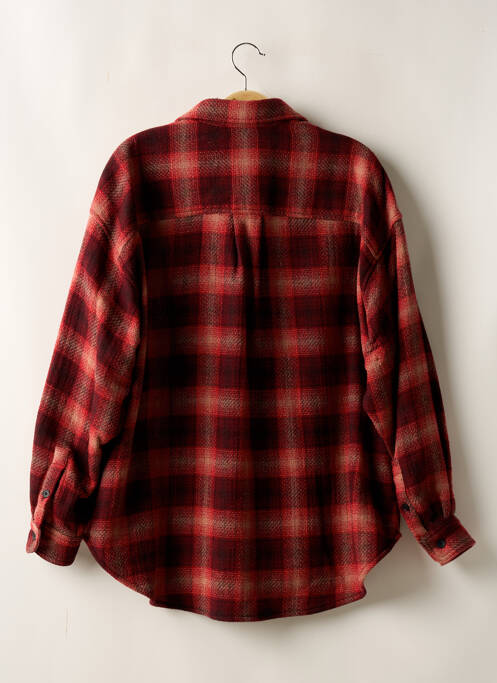 Veste casual fermeture boutonnée sur le devant rouge H&M homme
