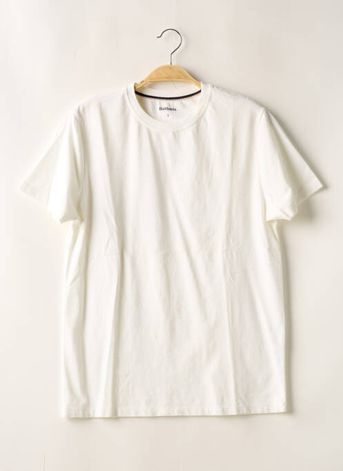 T-shirt coupe droite manches courtes blanc BALIBARIS homme