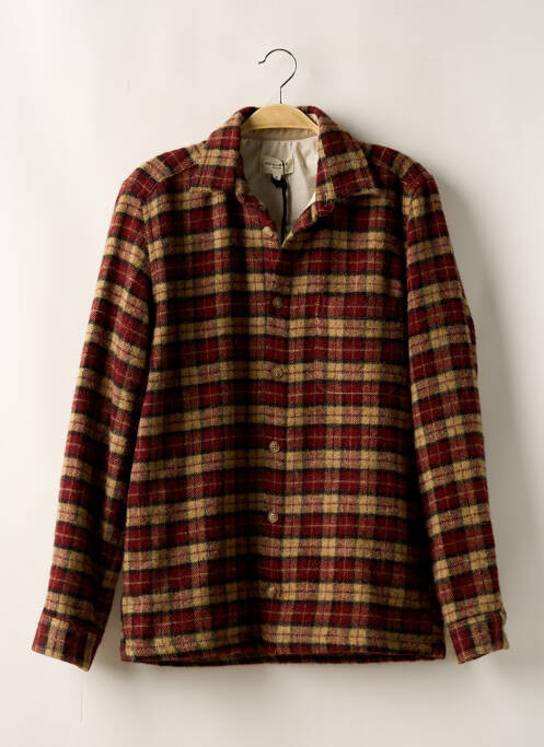Veste casual rouge OCTOBRE pour homme