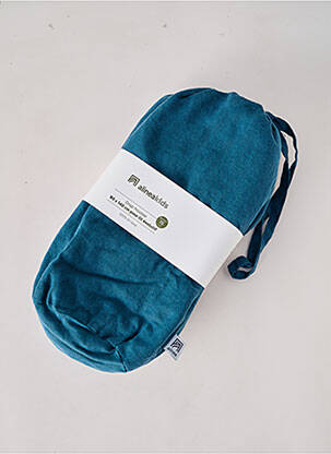 Parure de lit tissage popeline bleu ALINEA enfant