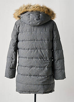 Doudoune poches a capuche gris WRANGLER femme