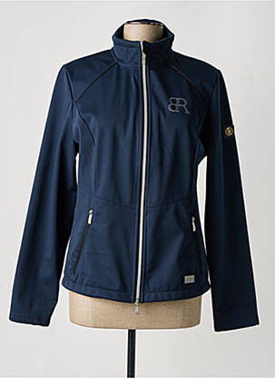 Veste casual poches bleu BR femme