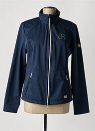 Veste casual poches bleu BR femme