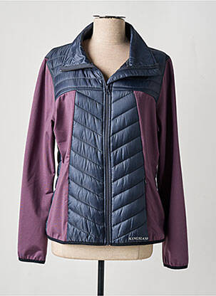 Doudoune manches longues sans capuche bleu KINGSLAND femme