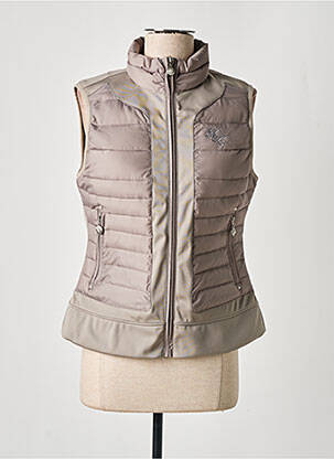 Doudoune poches sans capuche gris KINGSLAND femme