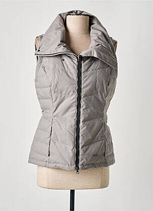 Doudoune poches sans capuche gris PLATINUM femme