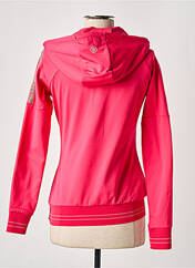 Sweat-shirt à capuche rose BR pour femme seconde vue