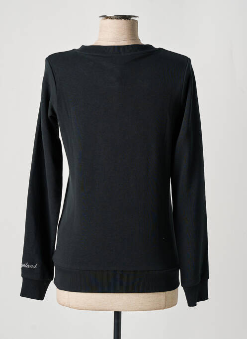 Sweat-shirt tissage jersey manches longues noir KINGSLAND femme