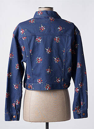 Veste casual poches bleu WRANGLER femme