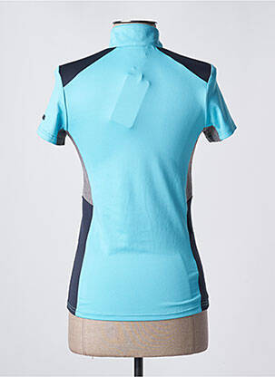 T-shirt stretch manches courtes bleu KINGSLAND femme