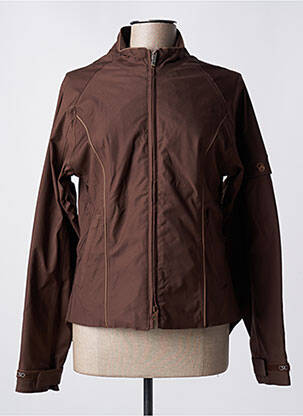 Coupe-vent marron CSO (CLOTHING SPORTSWEAR OUTDOOR) pour femme
