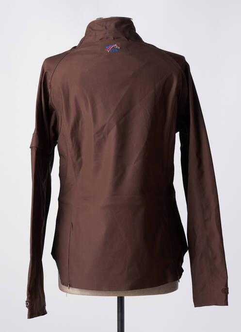 Coupe-vent marron CSO (CLOTHING SPORTSWEAR OUTDOOR) pour femme