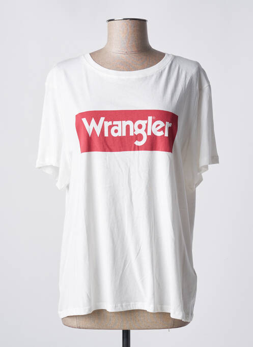 T-shirt rouge WRANGLER pour femme