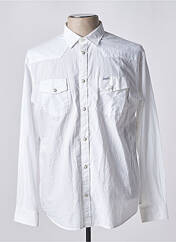 Chemise manches longues blanc WRANGLER pour homme seconde vue