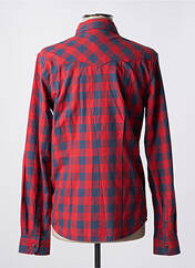 Chemise manches longues rouge WRANGLER pour homme seconde vue