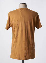 T-shirt marron DEELUXE pour homme seconde vue