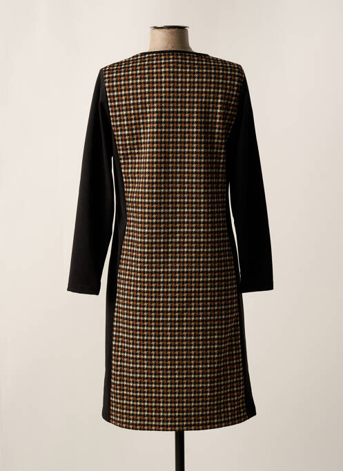 Robe mi-longue noir GUY DUBOUIS pour femme