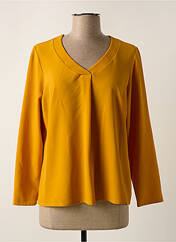 Blouse jaune GREGORY PAT pour femme seconde vue