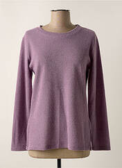 Pull violet clair UNICA PLUS pour femme seconde vue