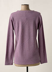 Pull violet clair UNICA PLUS pour femme seconde vue