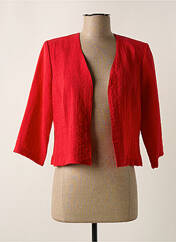 Veste chic rouge GEVANA pour femme seconde vue