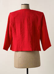 Veste chic rouge GEVANA pour femme seconde vue