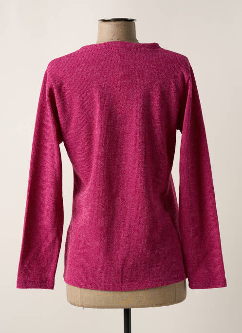 Pull rose UNICA PLUS pour femme