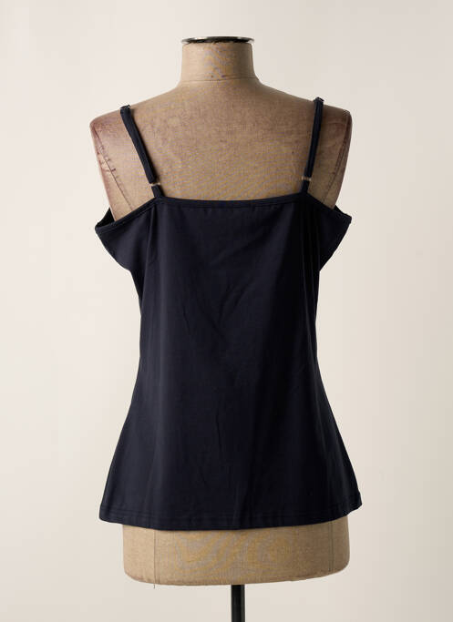 Top bleu fonce GUY DUBOUIS pour femme