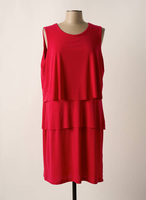 Robe mi-longue rouge GREGORY PAT pour femme