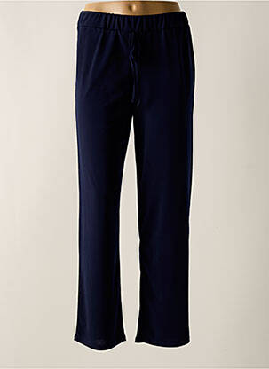 Pantalon droit stretch taille normale bleu UNICA PLUS femme