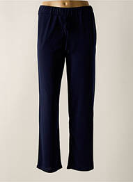 Pantalon droit stretch taille normale bleu UNICA PLUS femme