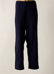 Pantalon droit bleu GUY DUBOUIS pour femme seconde vue