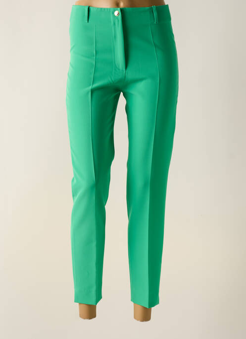 Pantalon 7/8 vert ESTEL COLLECTION pour femme