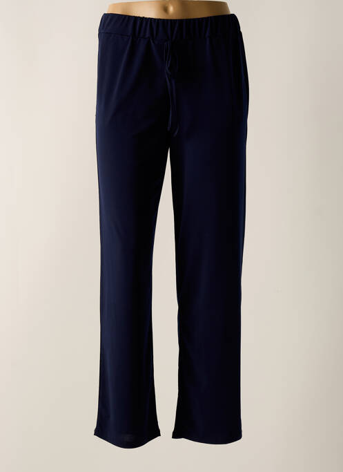 Pantalon droit bleu UNICA PLUS pour femme