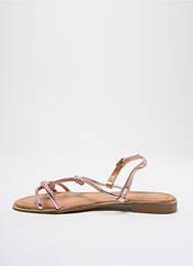 Sandales/Nu pieds rose ERYNN pour femme seconde vue