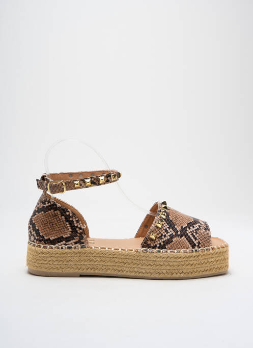 Espadrilles marron ERYNN pour femme