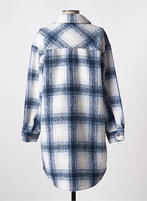 Veste casual coupe droite bleu C'EST BEAU LA VIE femme