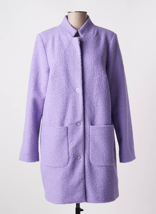 Manteau long violet STREET ONE pour femme