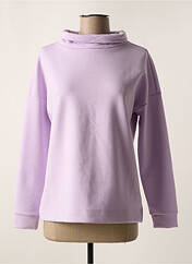 Sweat-shirt violet STREET ONE pour femme seconde vue