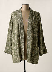 Veste kimono vert JULIE GUERLANDE pour femme seconde vue