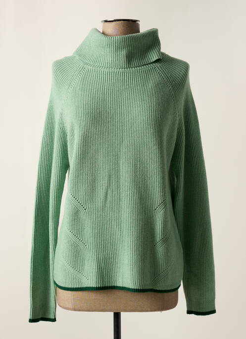 Pull col roulé vert STREET ONE pour femme