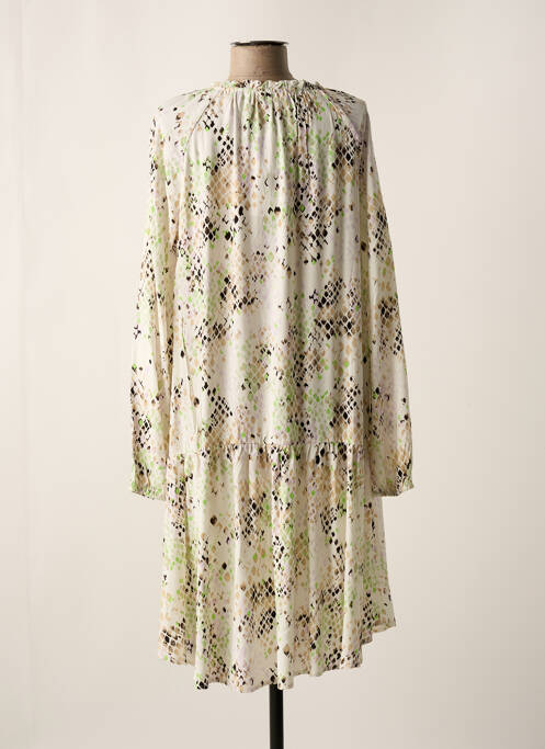 Robe mi-longue blanc BROADWAY pour femme