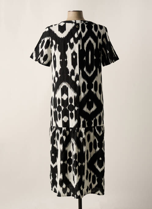 Robe mi-longue noir STREET ONE pour femme