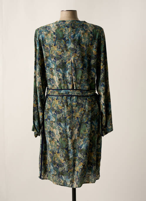 Robe mi-longue vert JULIE GUERLANDE pour femme