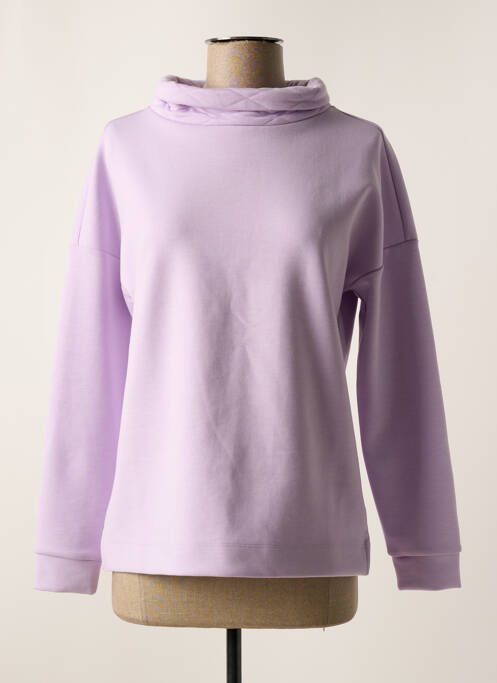 Sweat-shirt violet STREET ONE pour femme