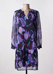 Robe mi-longue violet STREET ONE pour femme seconde vue