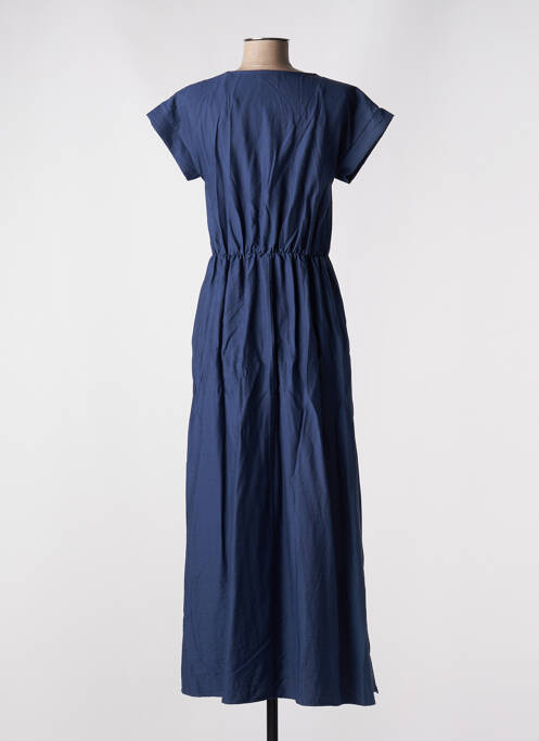 Robe longue bleu C'EST BEAU LA VIE pour femme