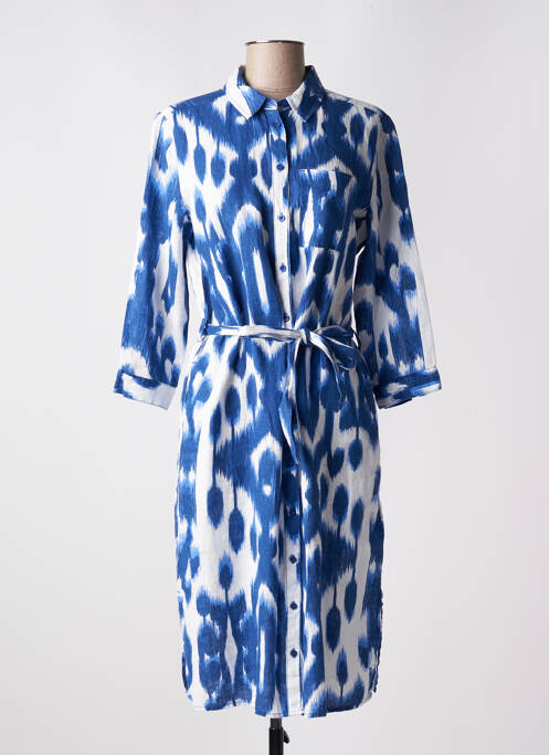 Robe mi-longue bleu STREET ONE pour femme