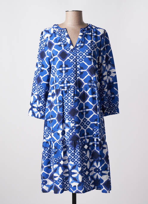 Robe mi-longue bleu STREET ONE pour femme