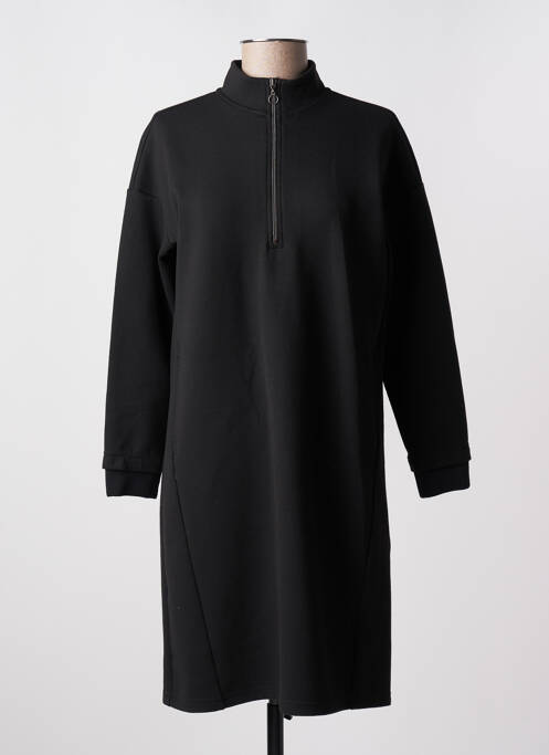 Robe mi-longue noir STREET ONE pour femme